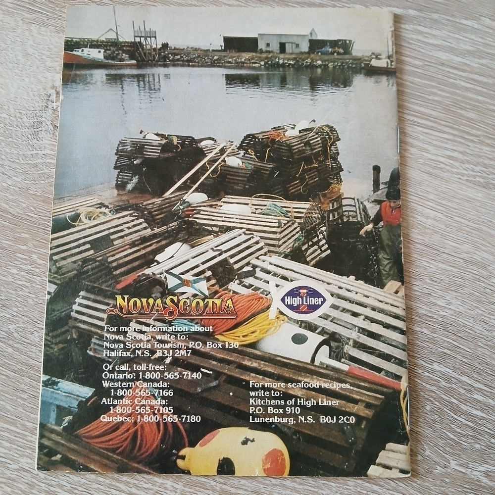 Nova Scotia High Liner Tourist Brochure on Favorite Fish Dishes Colorful 1975 - Picture 9 of 11